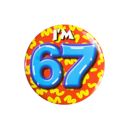 Ho 67 anni Bottone 67 anni 5,5 cm