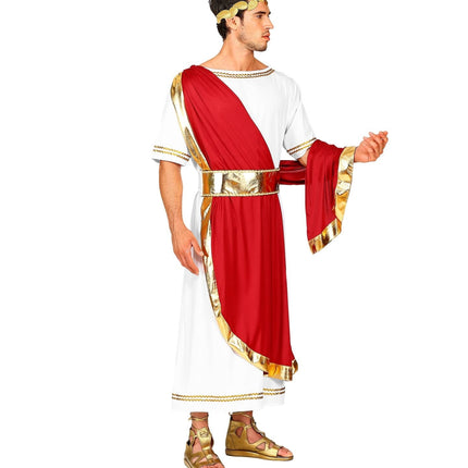 Costume Rosso Bianco Uomo Rosso Bianco
