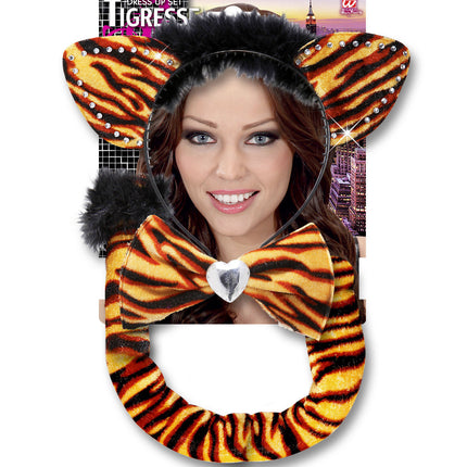 Set di costumi da tigre, 3 pezzi