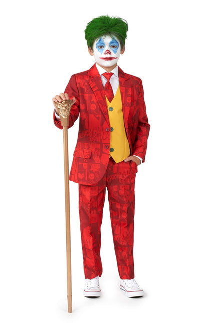 Vestito Joker Bambino Scarlatto