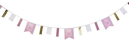 Ghirlanda Miffy rosa chiaro 4m