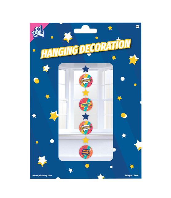 Decorazione da appendere Welcome 120cm