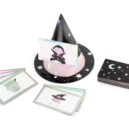 Gioco di carte di Halloween Chi sono io 46 pezzi