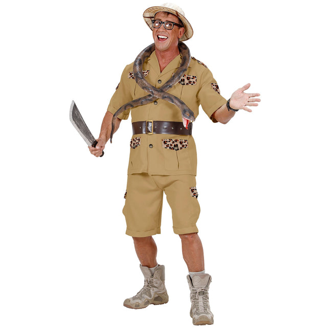 Costume Safari Uomo Pantera