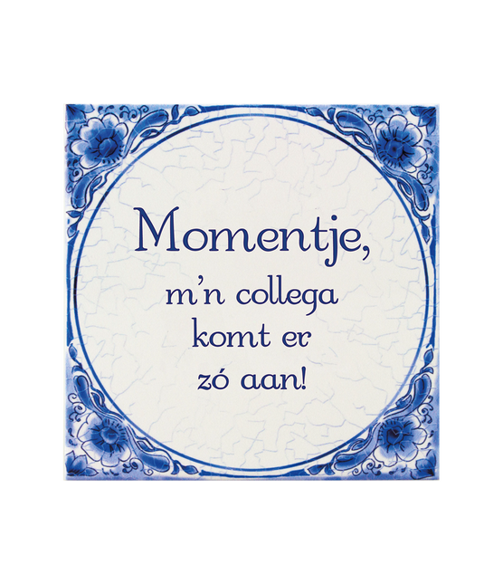 Mattonella blu Delft Moments 14,5 cm