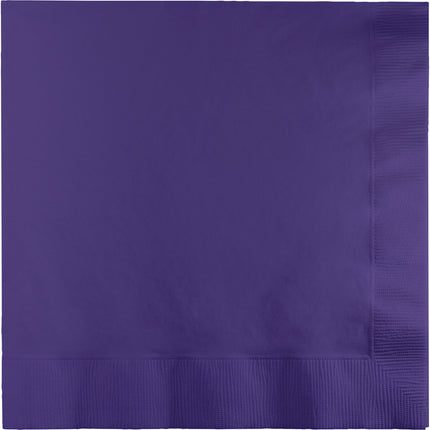 Tovaglioli viola a 3 strati 41 cm 25 pezzi