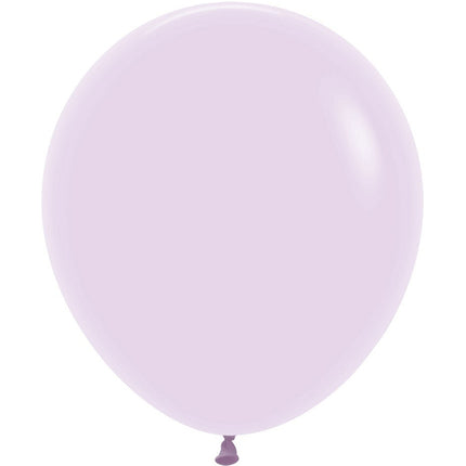 Palloncini Pastello Opachi Lilla 45cm 25pz