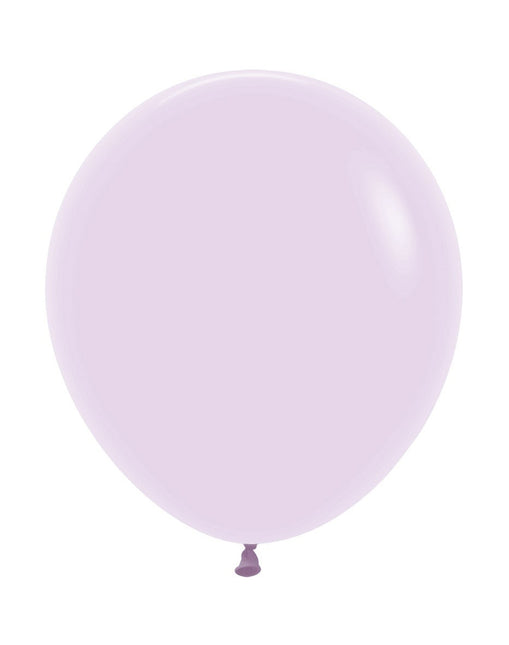 Palloncini Pastello Opachi Lilla 45cm 25pz