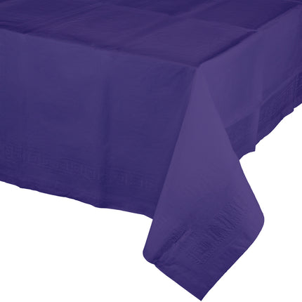 Tovaglia viola in plastica 2,74m