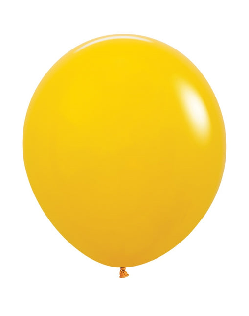 Palloncini Giallo Miele 45cm 25pz