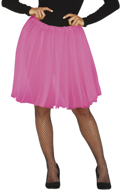 Tutù rosa da donna 60 cm