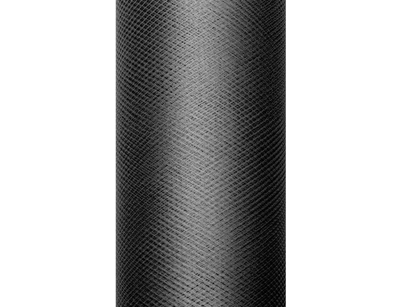 Rotolo di tulle nero 30cm 9m