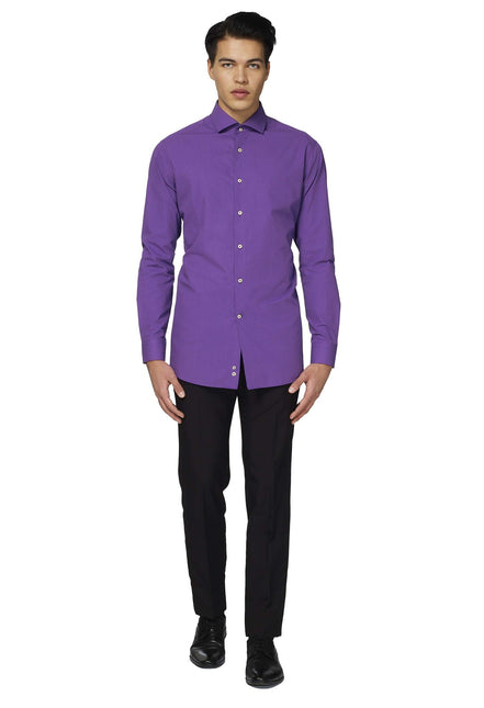 Camicia viola uomo <tc>OppoSuits</tc>