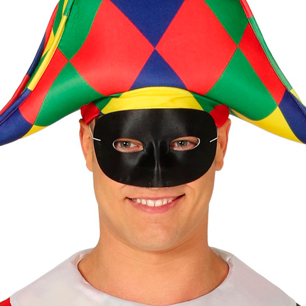 Maschera Columbina Nera