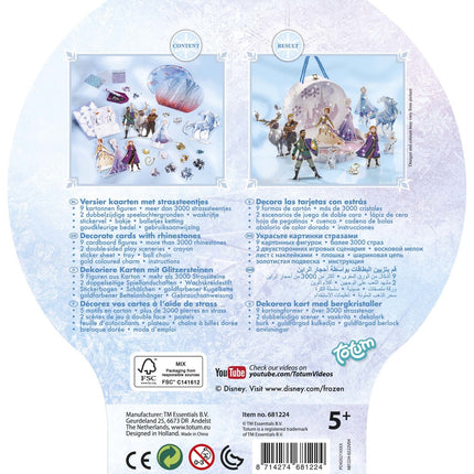 Set per dipingere i diamanti di Frozen
