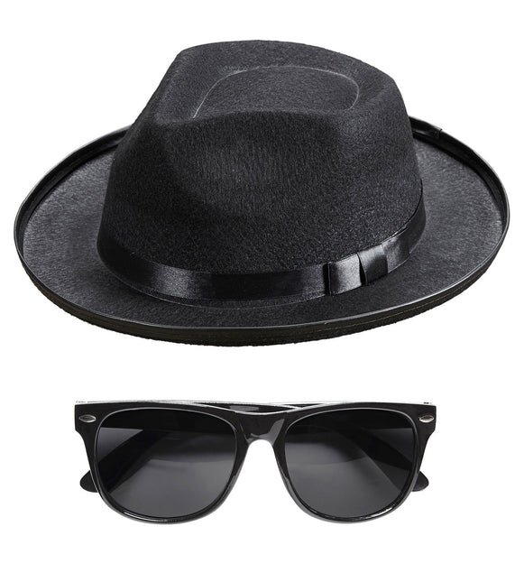Set di costumi Blues Man 2 pezzi