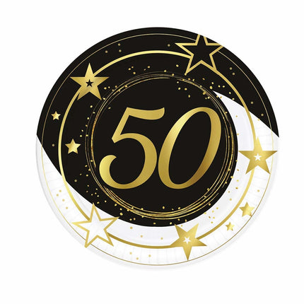 Piatti 50 anni 23cm 6pz