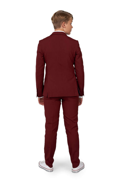 Abito rosso bordeaux Ragazzo adolescente <tc>OppoSuits</tc>