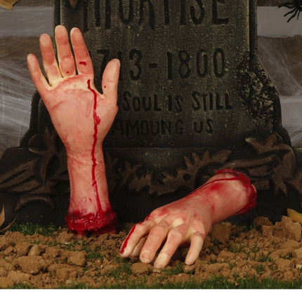 Mano di Halloween 30 cm