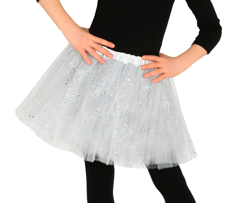 Tutù bianco bambino 31 cm