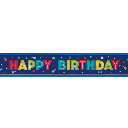 Striscione Cappelli per feste di buon compleanno 3,65m
