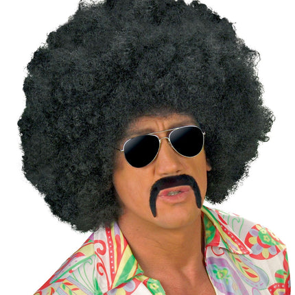 Baffi finti Disco 70S neri