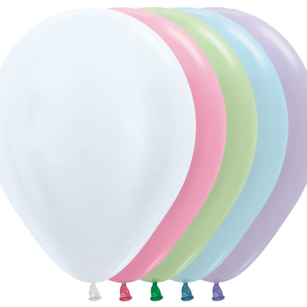 Palloncini Pearl Mix 30cm 50pz