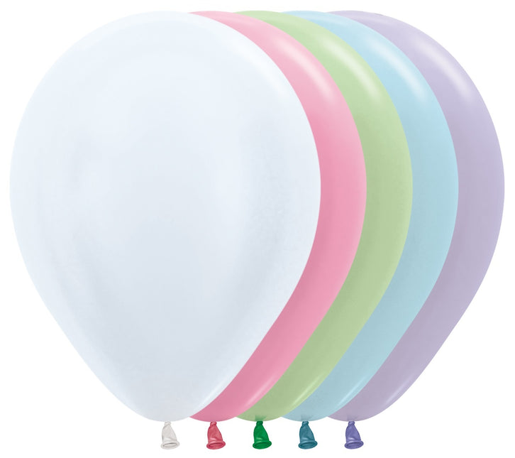 Palloncini Pearl Mix 30cm 50pz