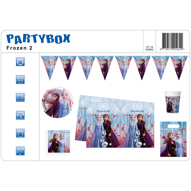 Frozen 2 Confezione party 8 bambini