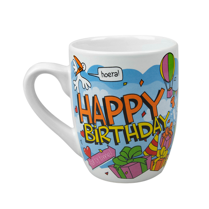 Tazza di buon compleanno