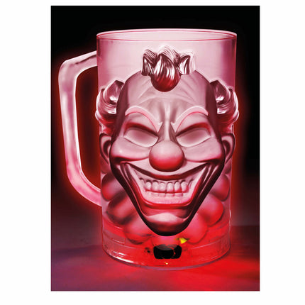 Decorazione da tavolo Halloween Luce Clown 10 cm