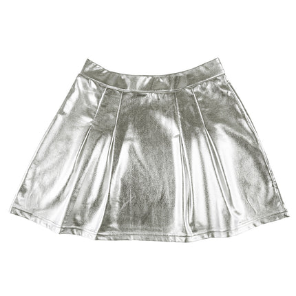 Minigonna Argento Metallico M-L