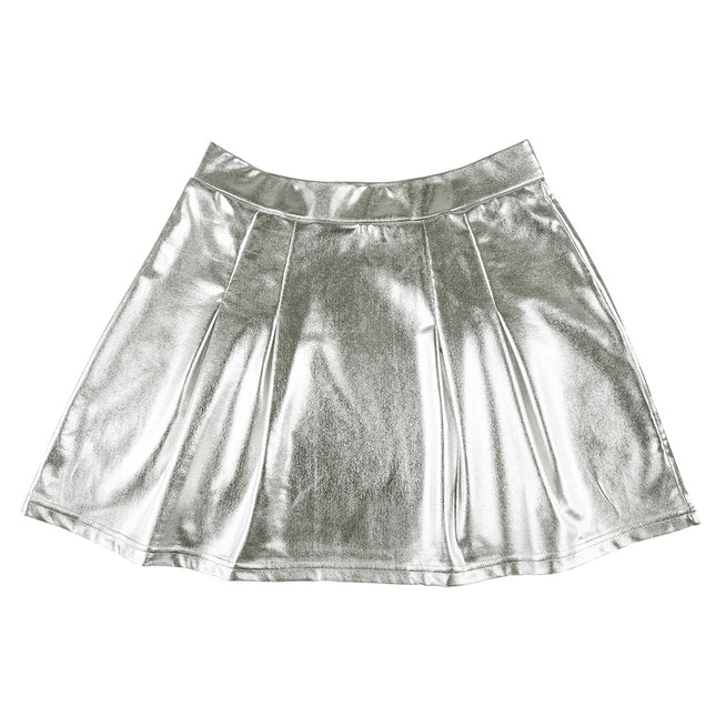 Minigonna Argento Metallico M-L