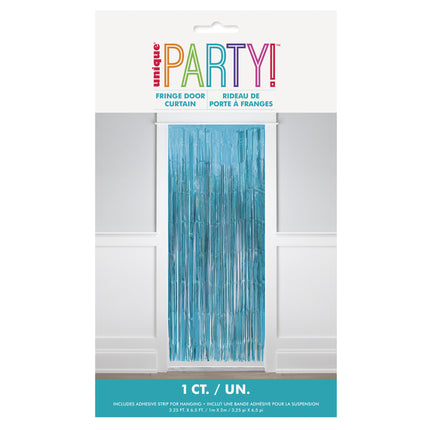 Tenda blu per porte 2m