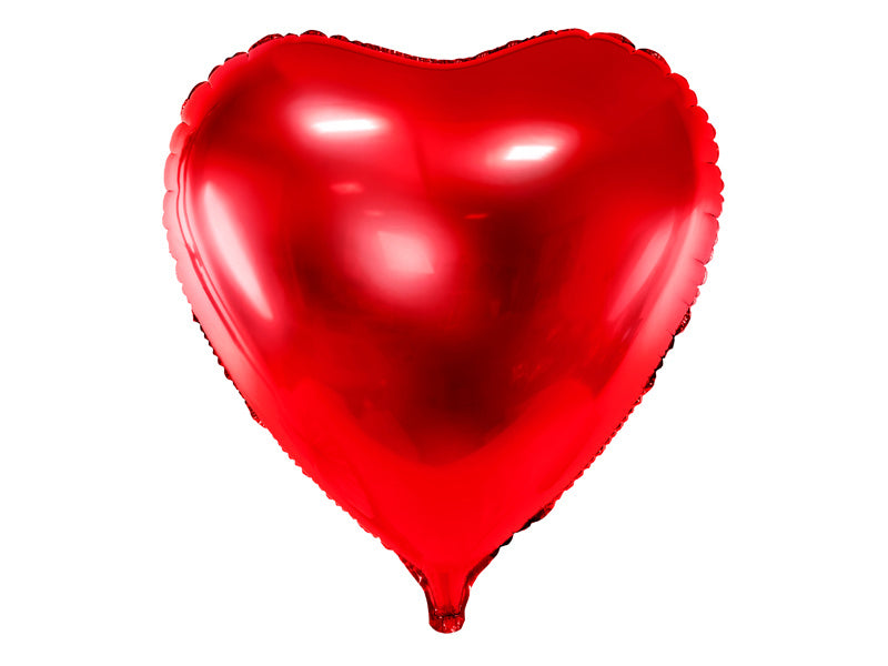 Palloncino ad elio Cuore Rosso Vuoto 73cm