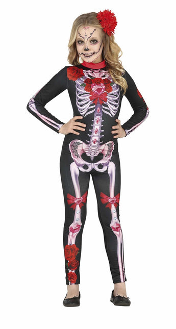 Costume di Halloween Dia De Los Muertos Ragazza