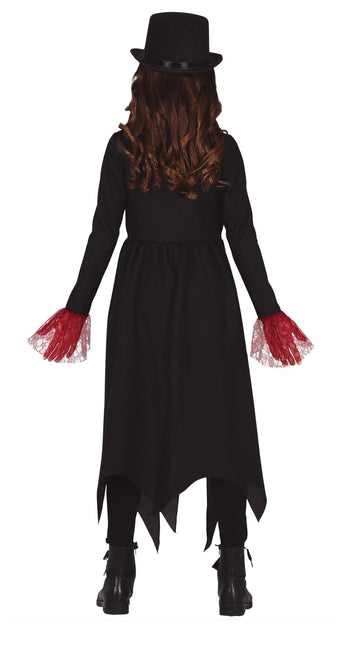 Costume di Halloween gotico da ragazza rosso