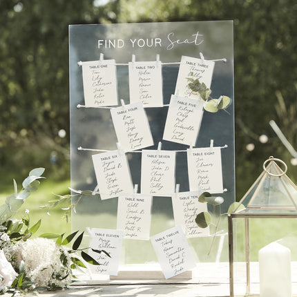 Decorazione da tavolo per matrimonio 60 cm