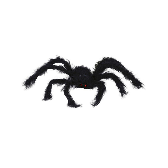 Ragno finto nero 50 cm