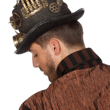 Cappello Steampunk con luce