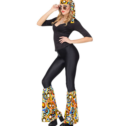 Disco 70S Set di accessori giallo 2 pezzi