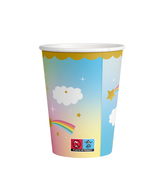 Tazze Unicorno 9cm 8pz