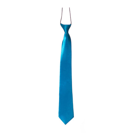 Cravatta blu da 50 cm