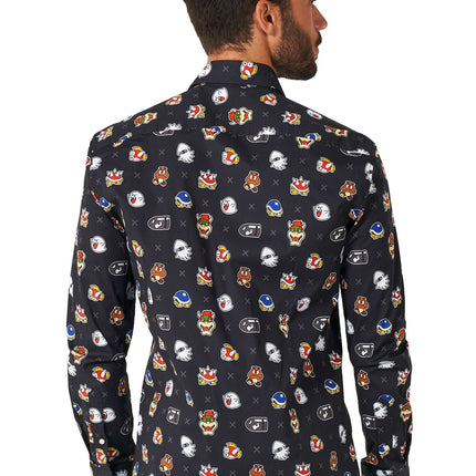 Super Mario Bad Guys Shirt Uomo <tc>OppoSuits</tc>