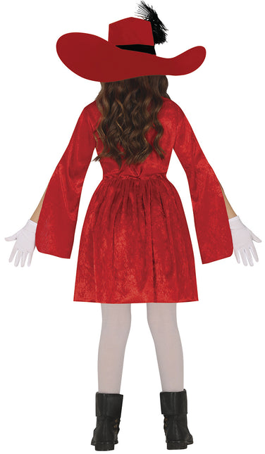 Costume da ragazza moschettiere