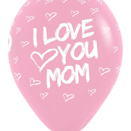 Palloncini I Love You Mamma Mix 30cm 25pz