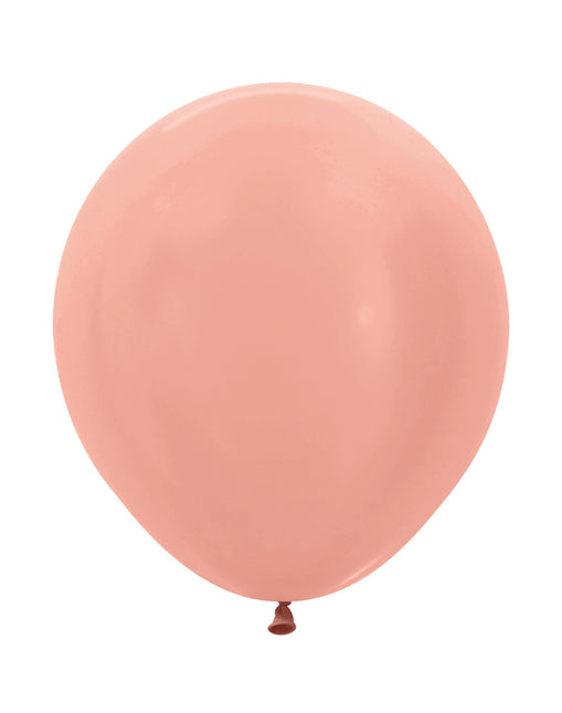 Palloncini Oro Rosa Metalic 45cm 2pz