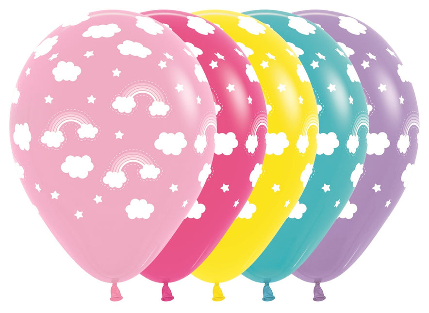 Palloncini Rainbow Mix 30cm 25pz