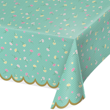 Tovaglia Fiori Plastica 2,59m
