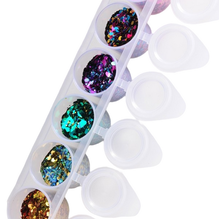 Glitter colorati pazzi